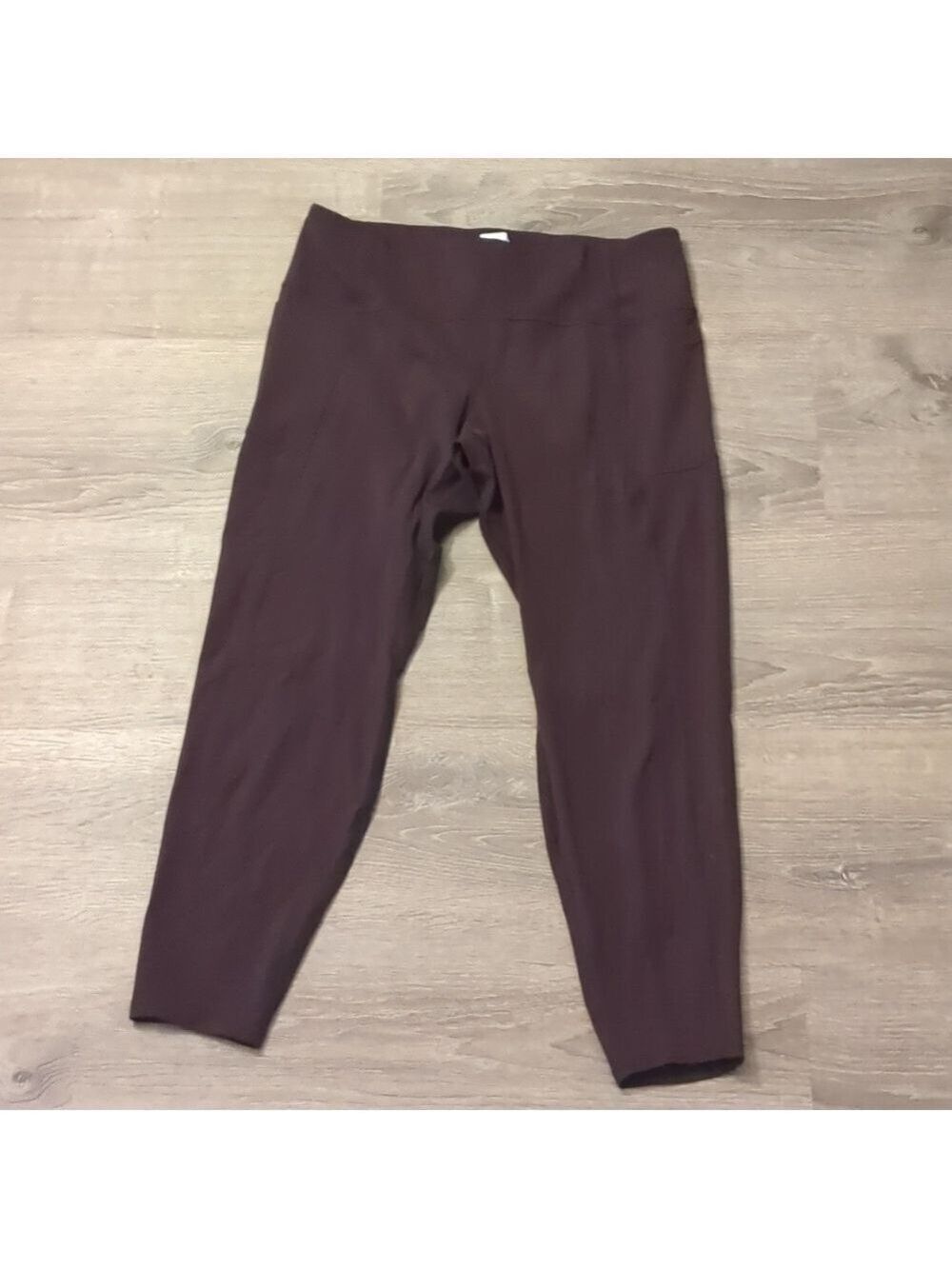 Patagonia obsidian plum maipo 7/8 stash tights size XL